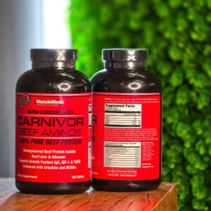 آمینو بیف کارنیور ماسل مدز - Amino Beef MuscleMeds 300 Tablet (اورجینال)