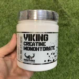 کراتین منوهیدرات وایکینگ - Creatine Monohydrate Viking Forc 300 G (اورجینال+چک کد اصالت) انقضا 2026