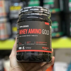 امینو وی گلد بادی اتک - Whey Amino Gold Body Attack 325 Tablet (انقضا 2026 - اورجینال)